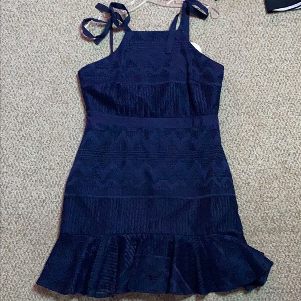 Blue Homecoming Dress